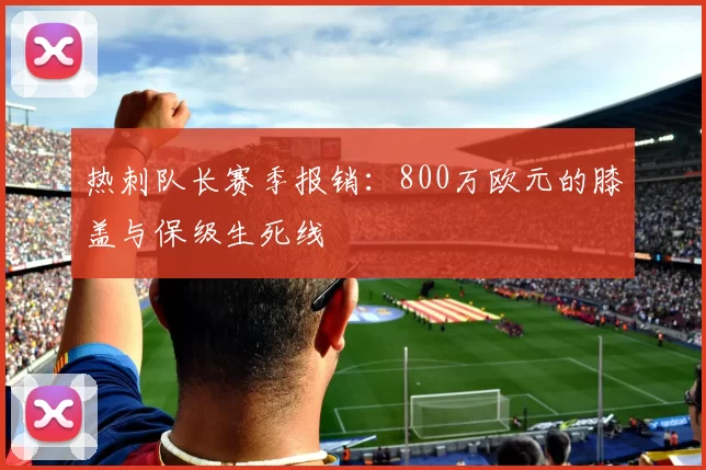 热刺队长赛季报销：800万欧元的膝盖与保级生死线