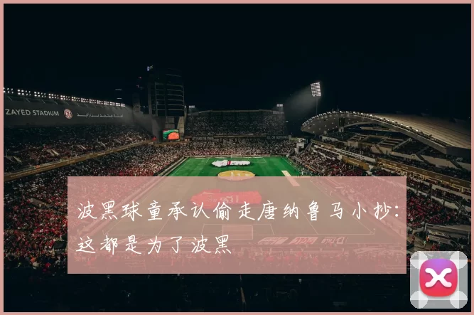 波黑球童承认偷走唐纳鲁马小抄：这都是为了波黑